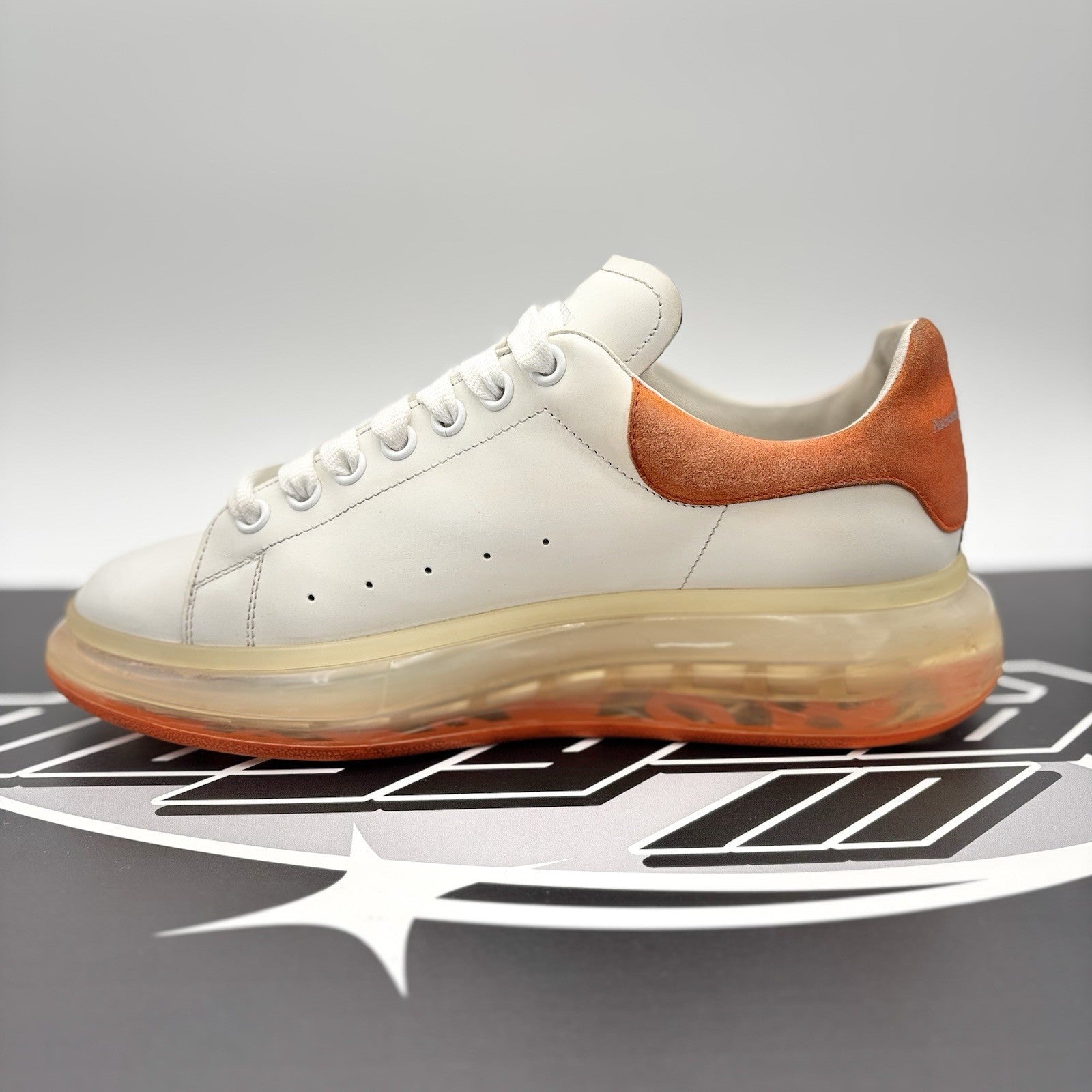 Size 43 (10 US) Alexander McQueen ' Translucent Orange ' | GREAT COND!