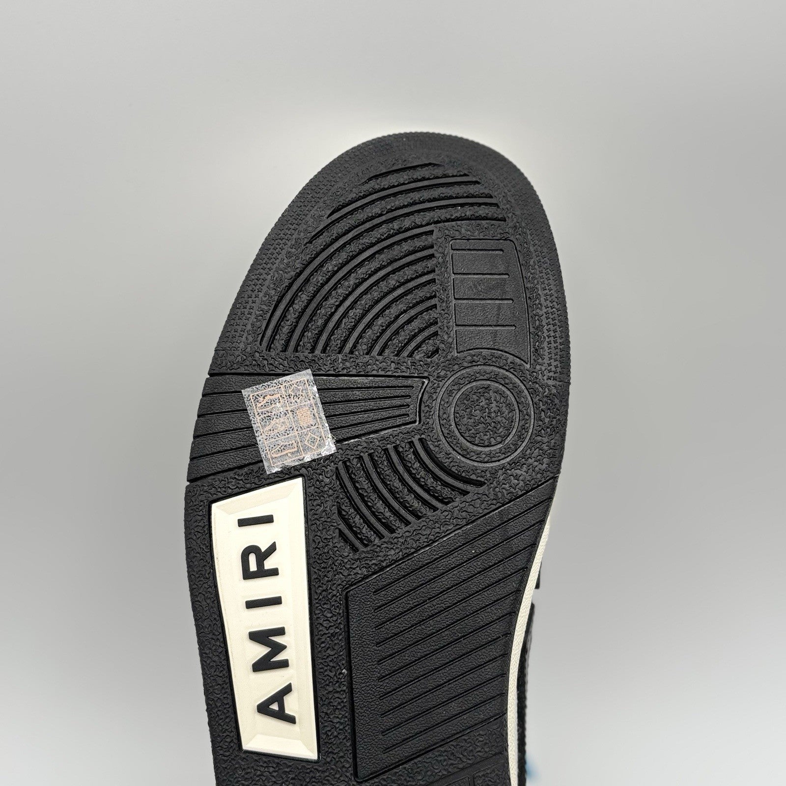 Size 42 (US 9) - Amiri Skel High Top Sneakers ' Black, White ' | NEW!