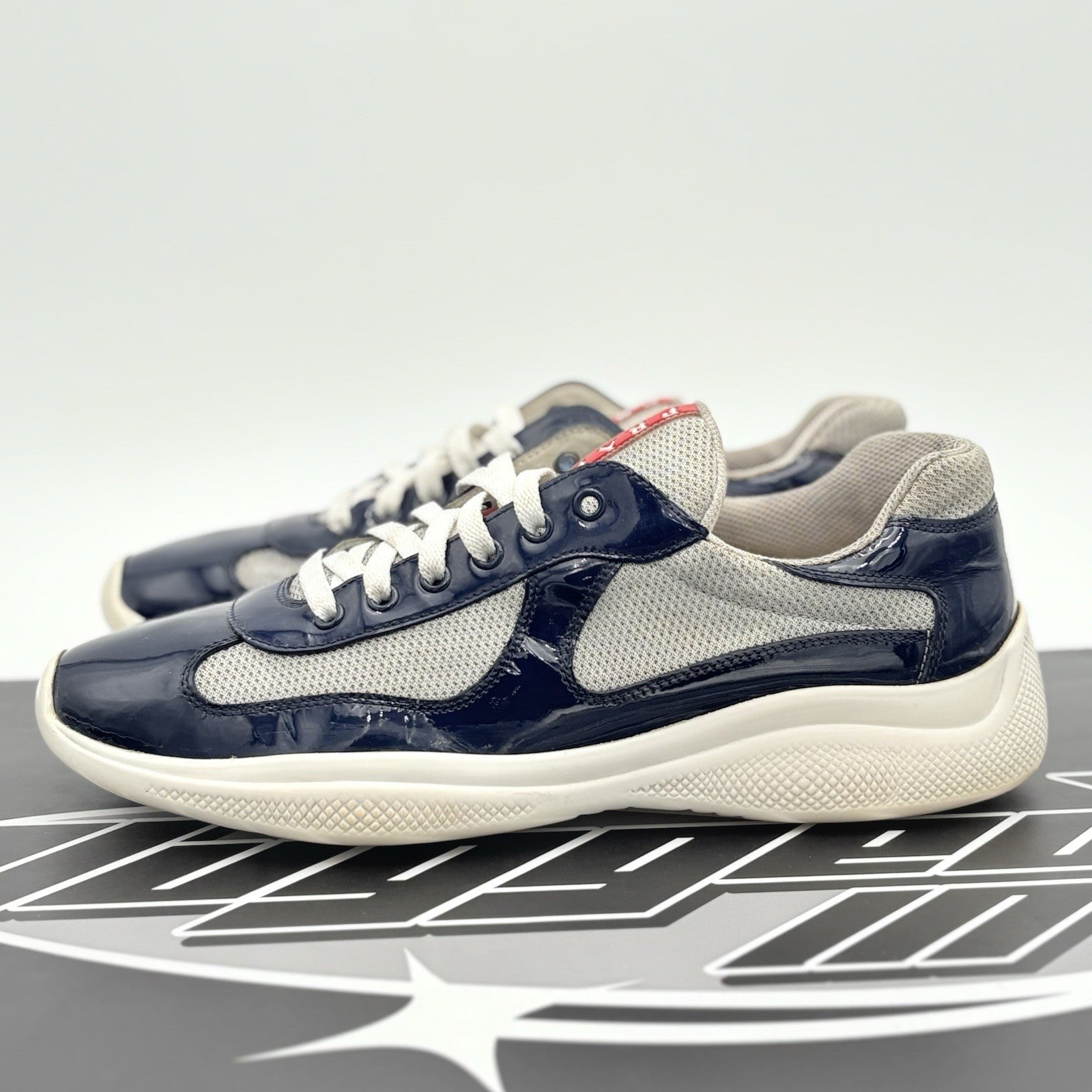 Size 9.5 UK (10.5 US) - Prada Americas Cup ' Blue White '