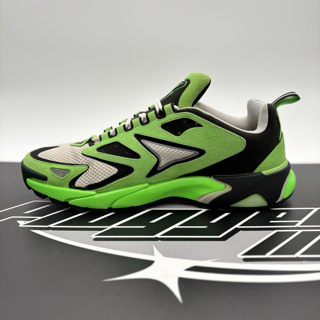 Size 10 LV (11-11.5 US) Louis Vuitton Tactic Runner ' Green ' | GOOD CONDITION!