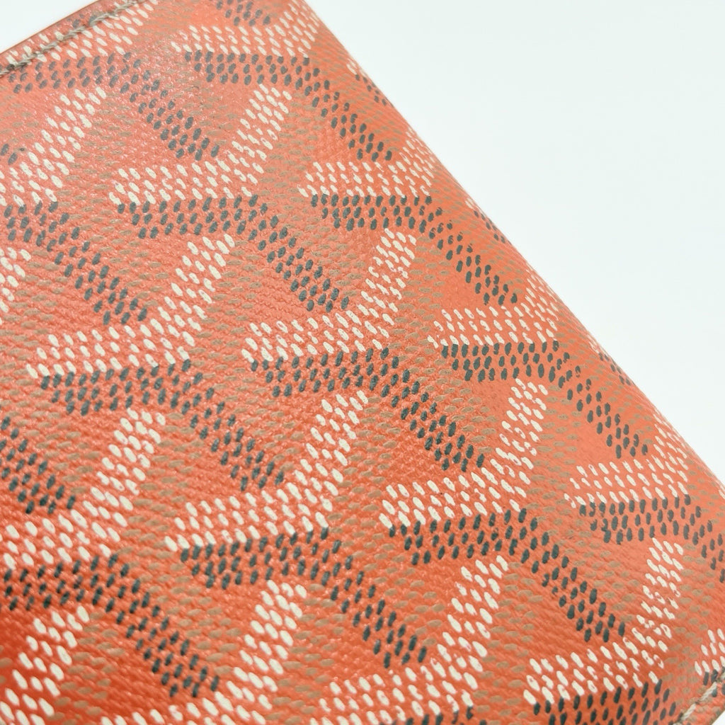 Goyard Saint Marc Card Holder Wallet ' Orange ' | 100% AUTHENTIC!