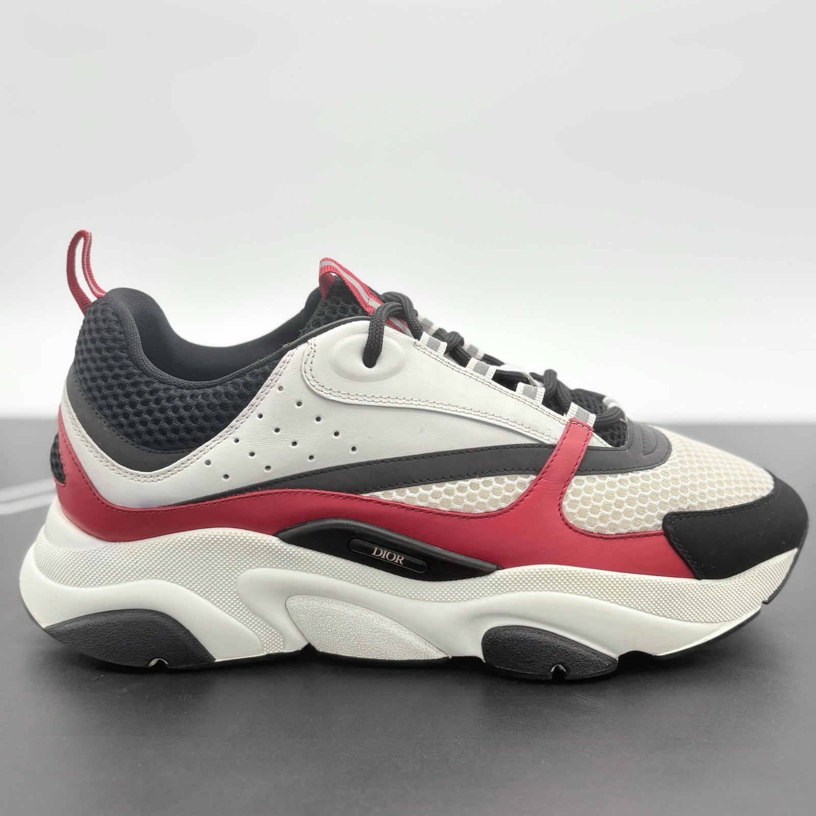 Size 44 (11 US) - Dior B22 Sneaker ' White Red ' | GREAT CONDITION!