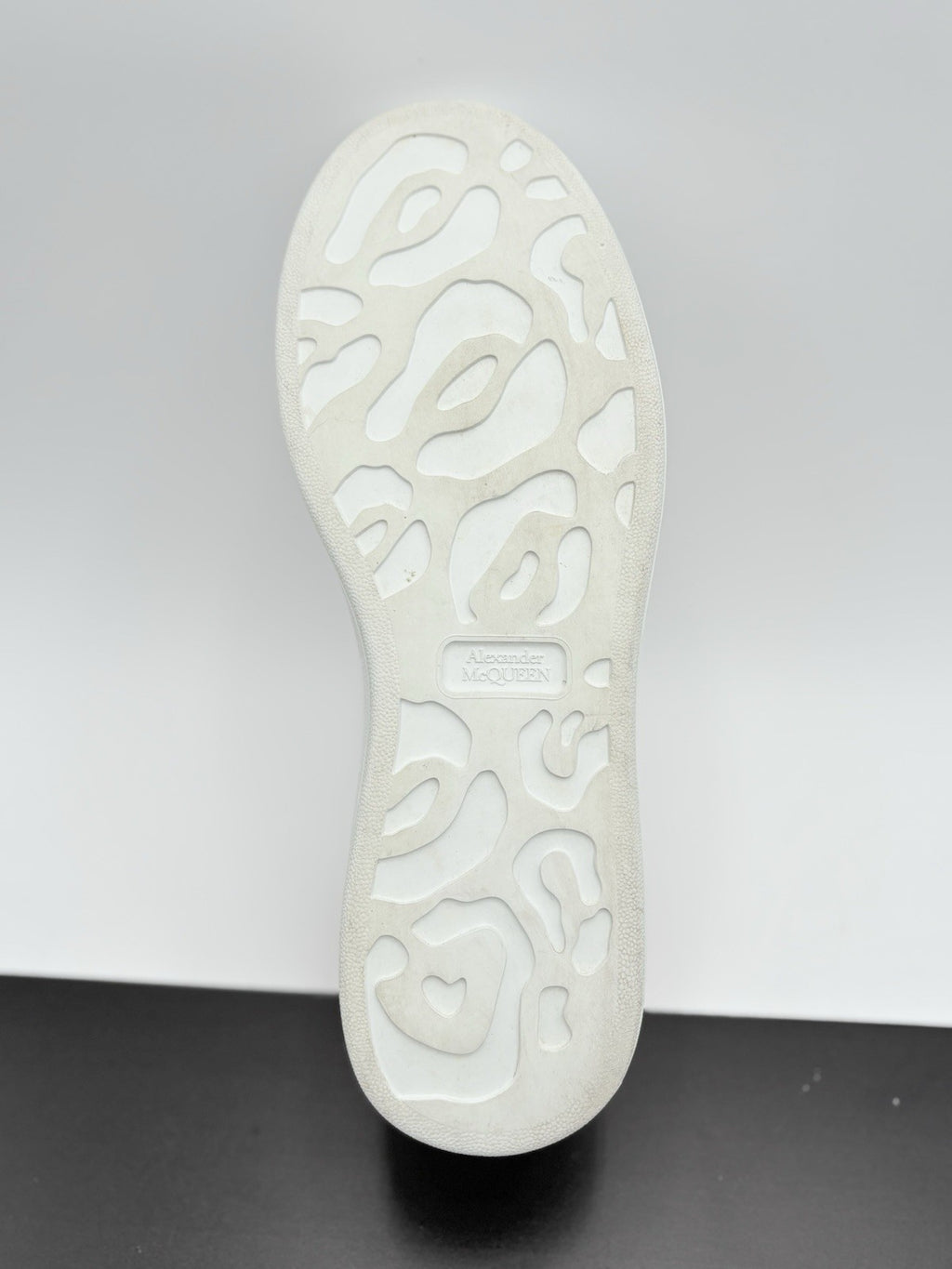Size 45 (12 US) Alexander McQueen Oversized ' White Orange ' | GREAT CONDITION!