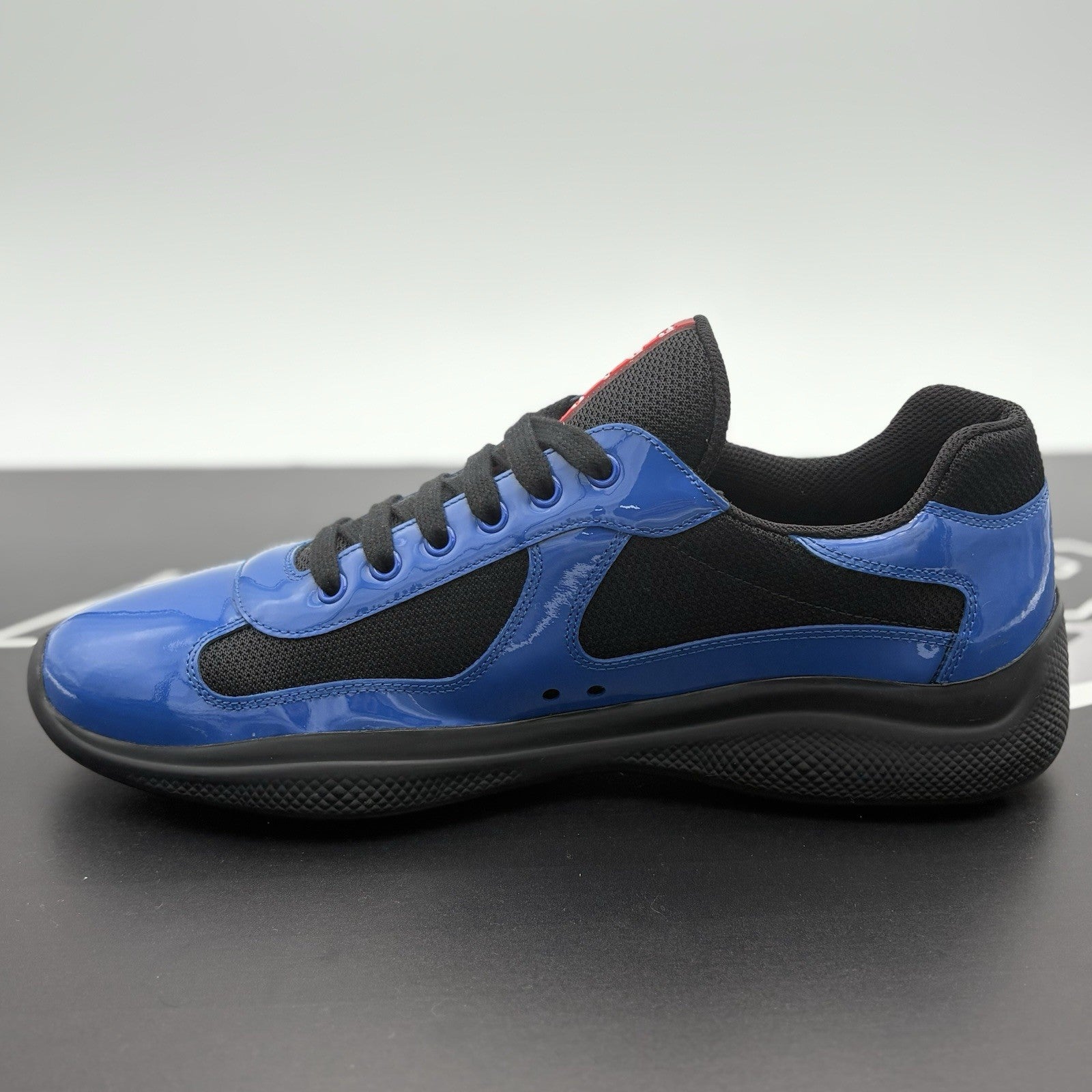 Size 10.5 UK (11.5 US) Prada Americas Cup ' Blue Black ' | ONLY WORN 1-3x
