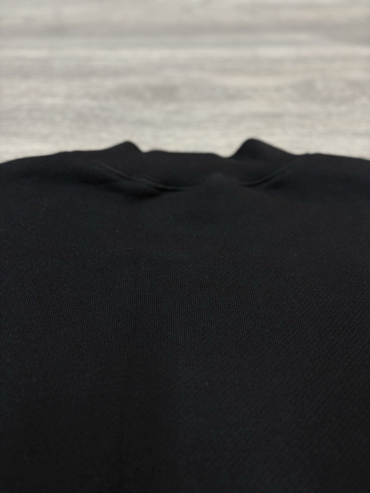 Size Medium - Palm Angels GD Curved Logo Crew Crewneck Sweater ' Black ' | NEW!