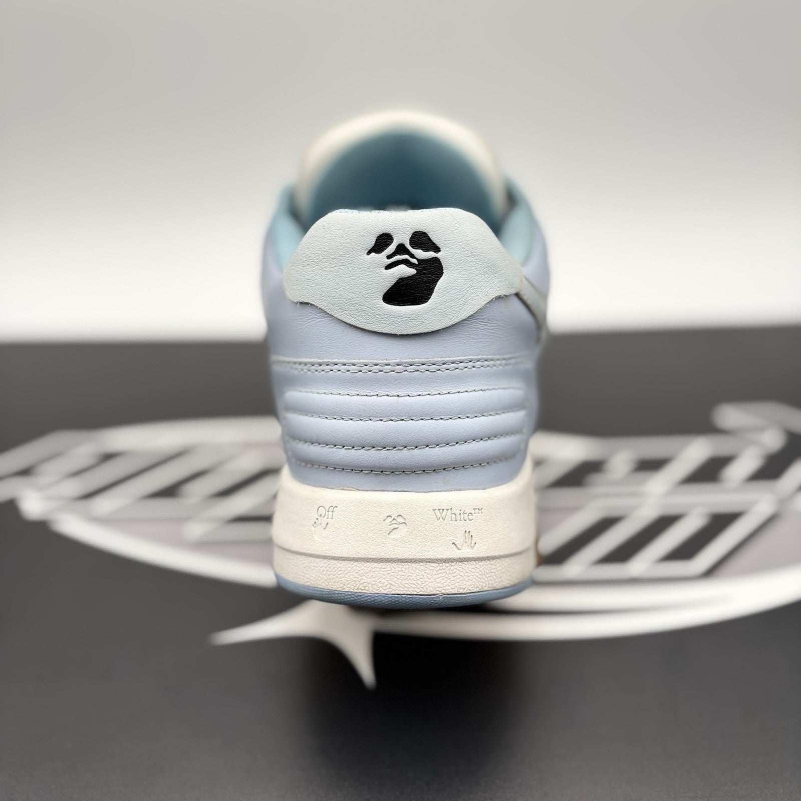Size 44 (11 US) - Off-White Out of Office Low ' Light Blue ' | GOOD CONDITION!