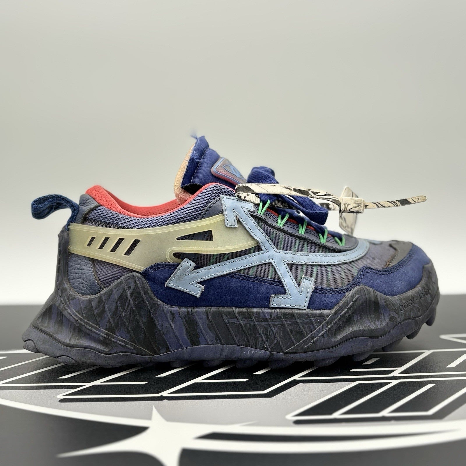 Size 41 (8 US) Off-White ODSY-1000 ' Blue' | GOOD CONDITION!