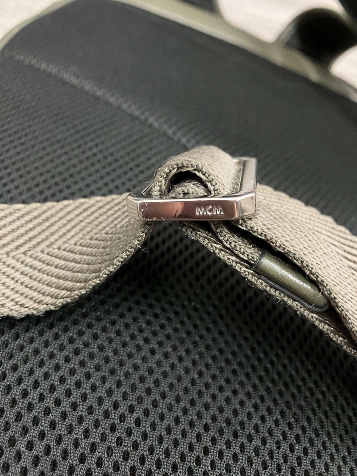 MCM Visetos Backpack ' Khaki / Sea Turtle ' | GOOD CONDITION!