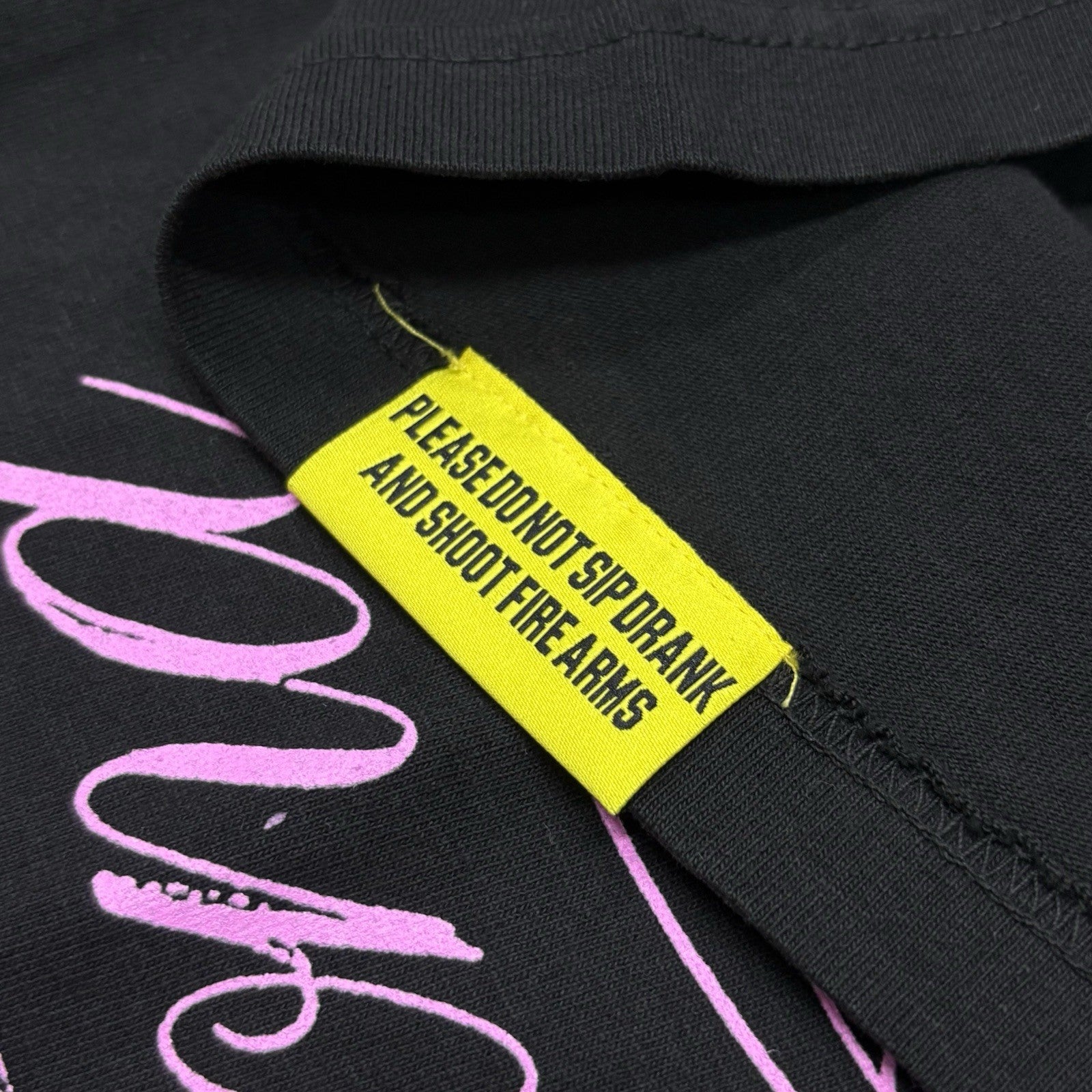 Size M - Thats A Awful Lot Of Cough Syrup X Persona T-Shirt ' Black Pink ' | NEW