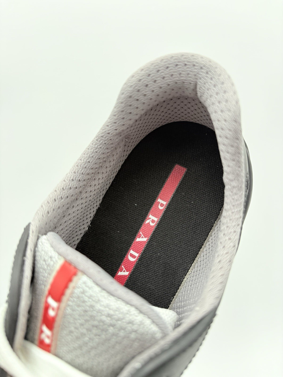 Size 40 (7 US) - Prada America's Cup Soft Rubber ' Black ' | SUPER CLEAN!