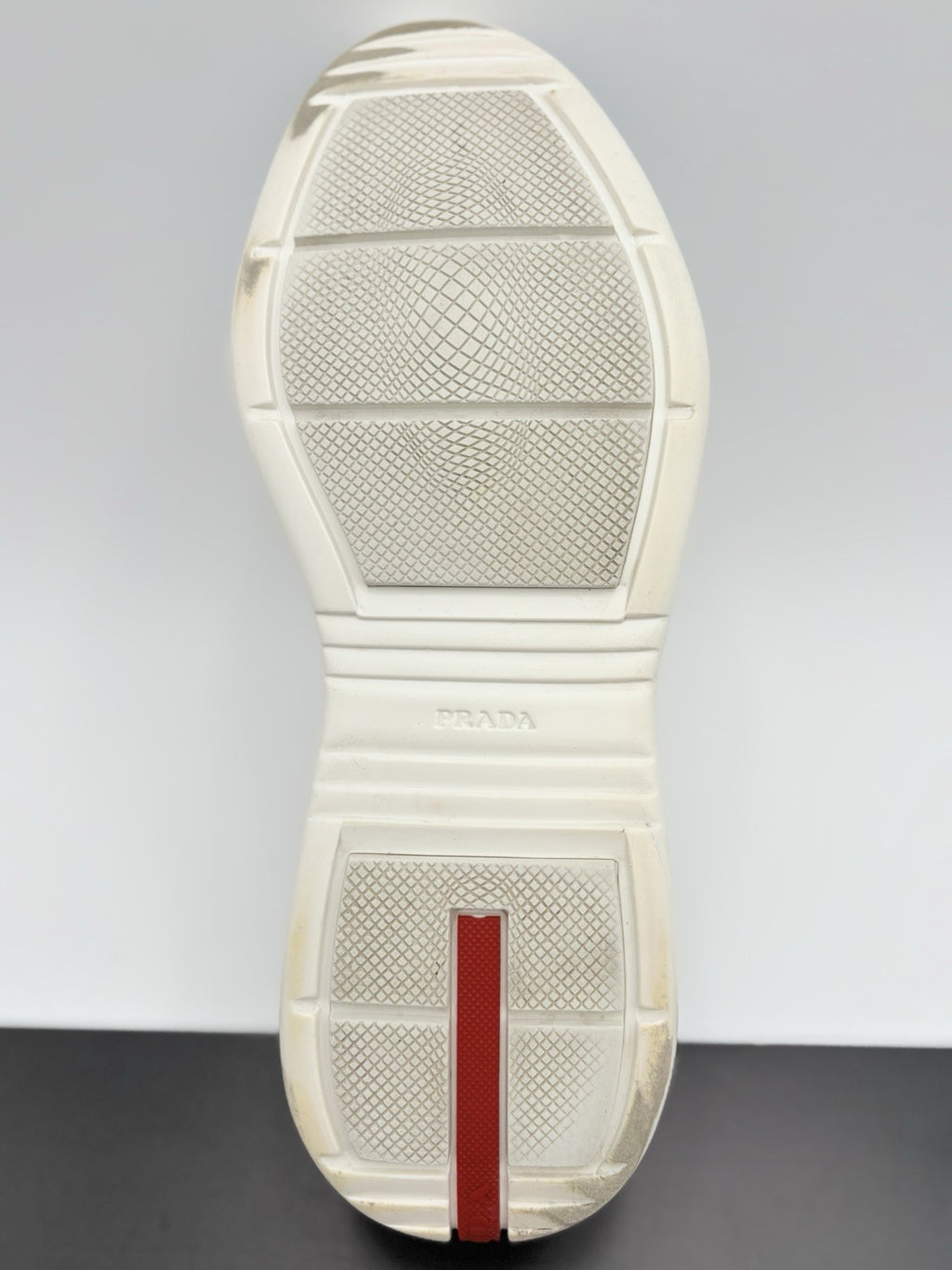 Size 8.5 UK (9.5 US) - Prada Americas Cup ' Light Blue White ' | GOOD COND!