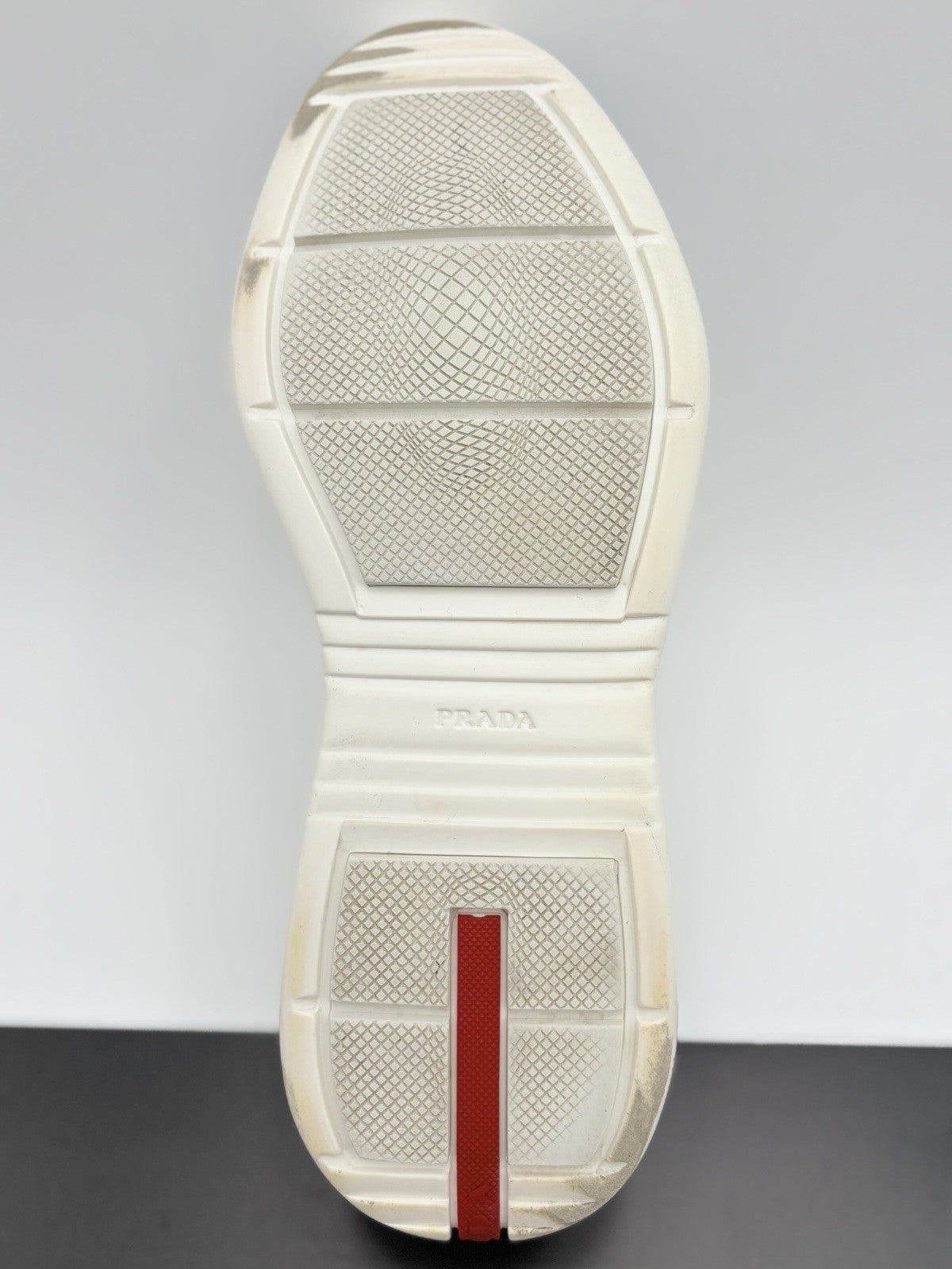 Size 8.5 UK (9.5 US) - Prada Americas Cup ' Light Blue White ' | GOOD COND!
