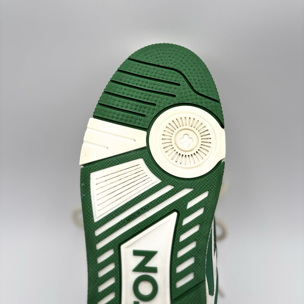 Size 9 LV (10-10.5 US) Louis Vuitton Skate ' Green, White ' | GREAT CONDITION!