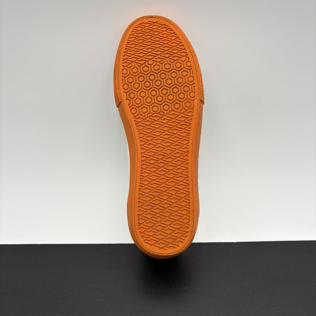 Size 41 EU (8 US) - Burberry Low Sneaker ' Orange, White ' | SUPER CLEAN!