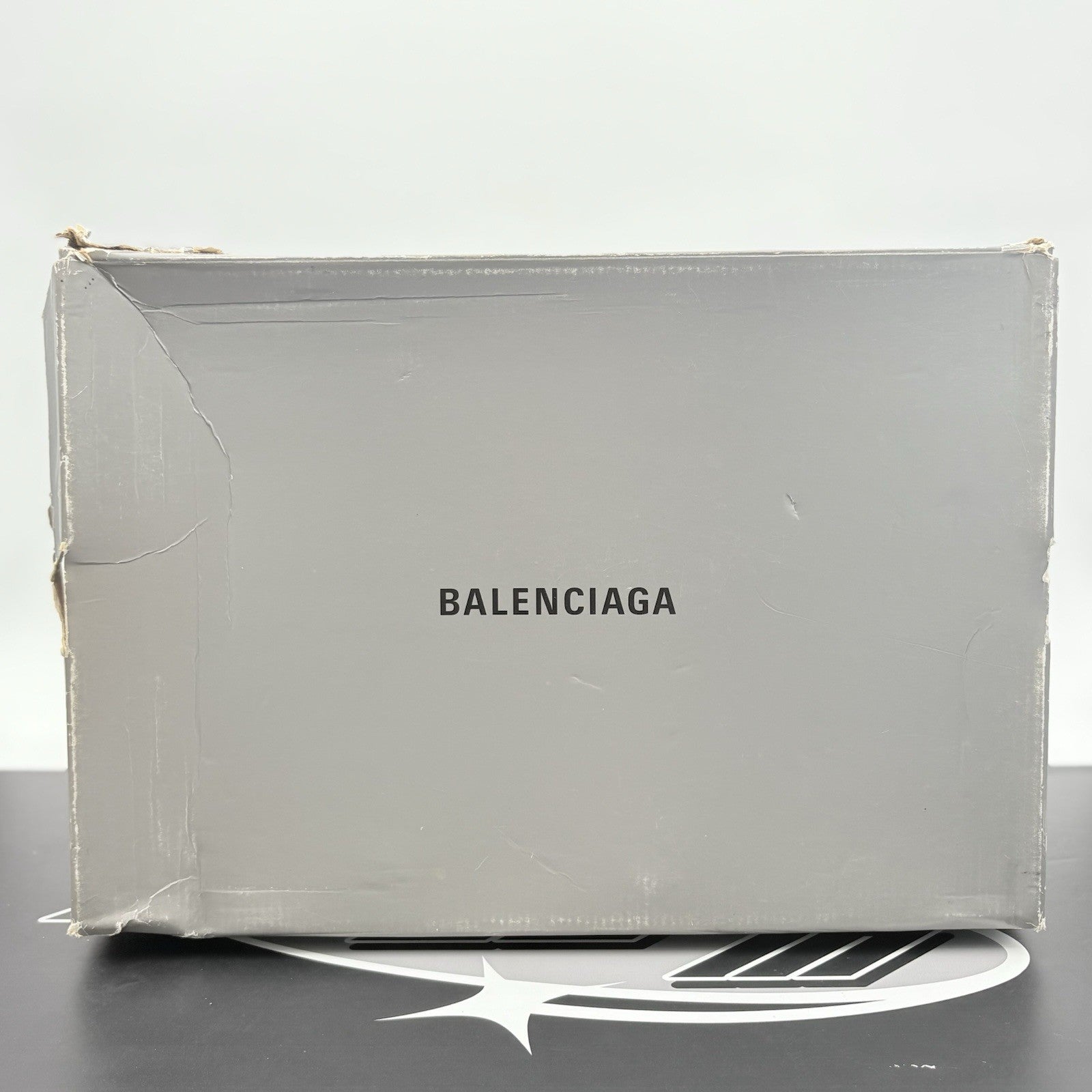 Size 45 (12 US) - Balenciaga Triple S ' All Over Logo - Blue ' | GREAT CONDITION