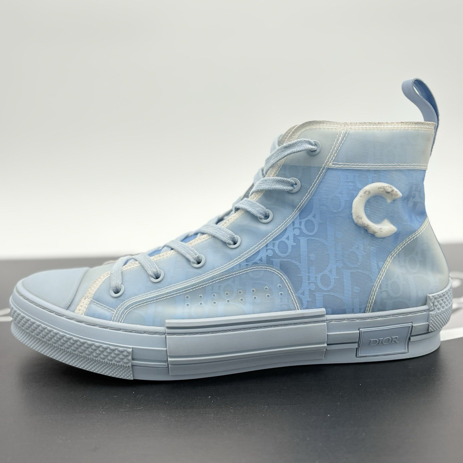 Size 45 (12 US) Dior B23 X Daniel Arsham High ' Light Blue ' | ONLY WORN 3x