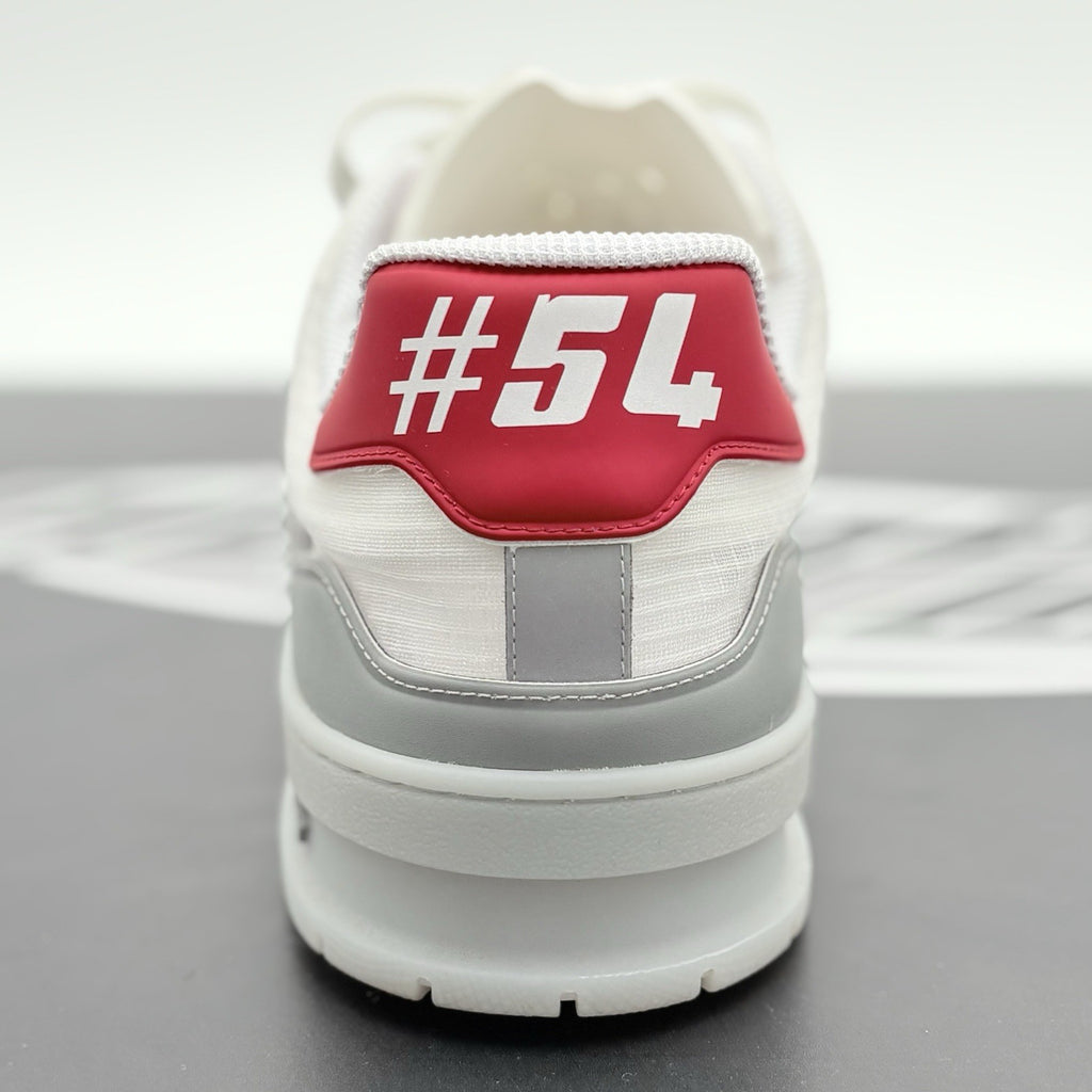 Size 12 LV (13-13.5 US) Louis Vuitton Reflective Trainer ' Red ' | EXCELLENT!