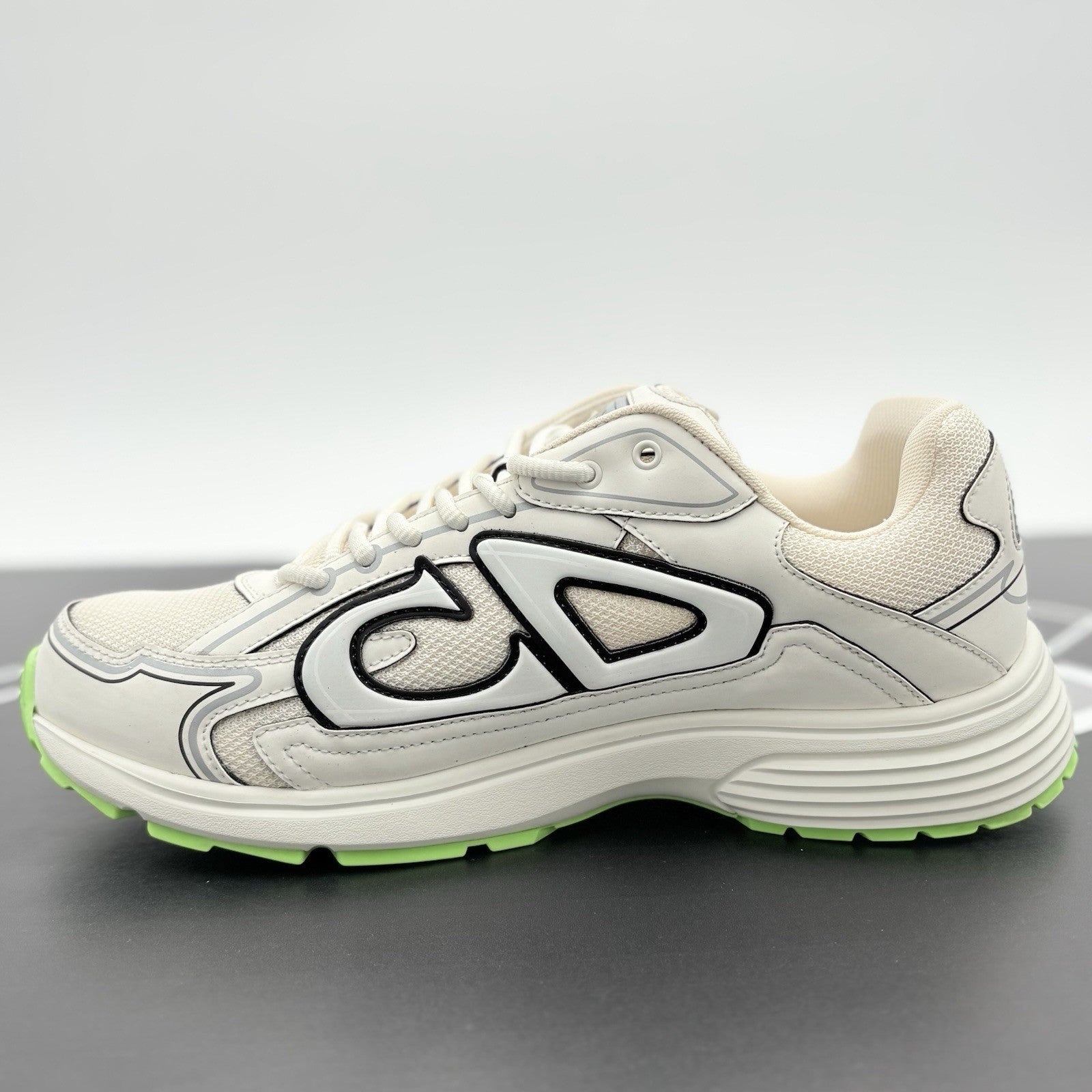 Size 42 (9 US) - Dior B30 Reflective CD30 ' Cream Green ' | SUPER CLEAN!