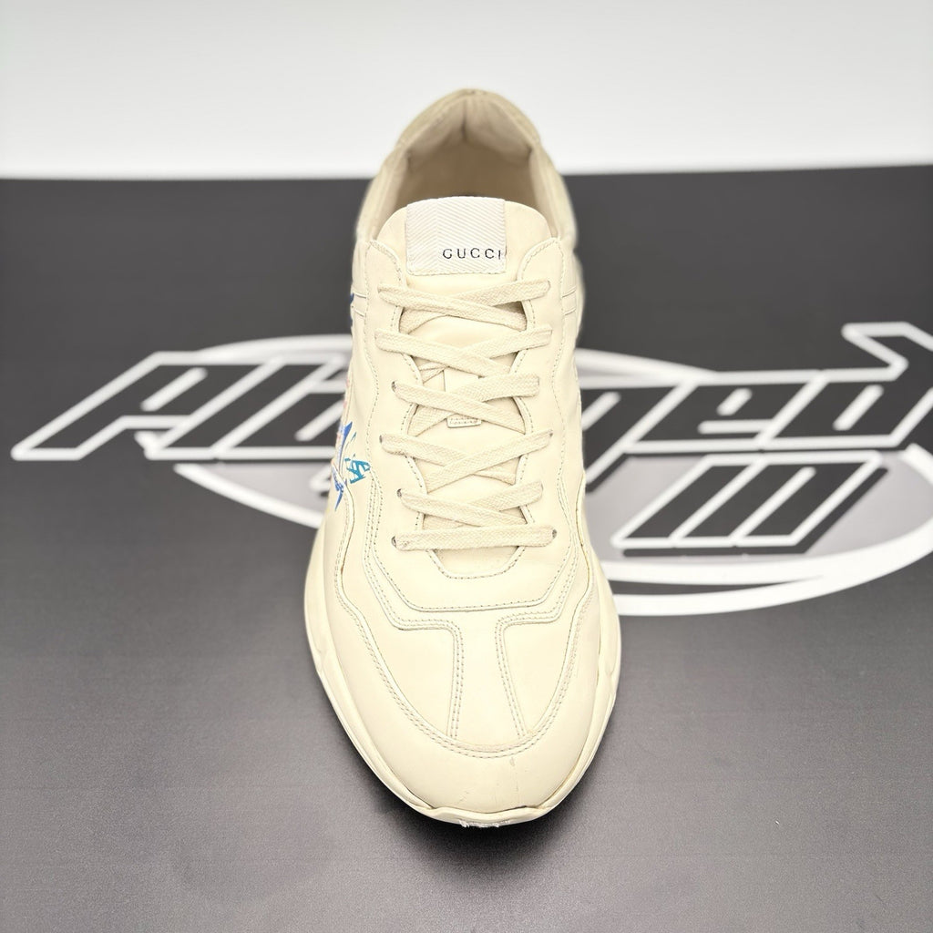 Size 9 G (9.5 US) Gucci Rhyton GG  ‘ Hawaii Ivory Multi ’ | GOOD CONDITION!