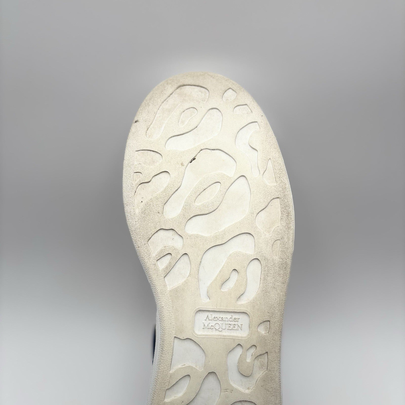 Size 45 (12 US) - Alexander McQueen Oversized ' White, Blue ' | GREAT CONDITION!