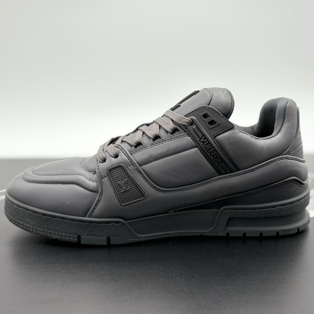 Size 7 LV (8-8.5 US) Louis Vuitton Trainer ' Dark Grey ' | SUPER CLEAN!