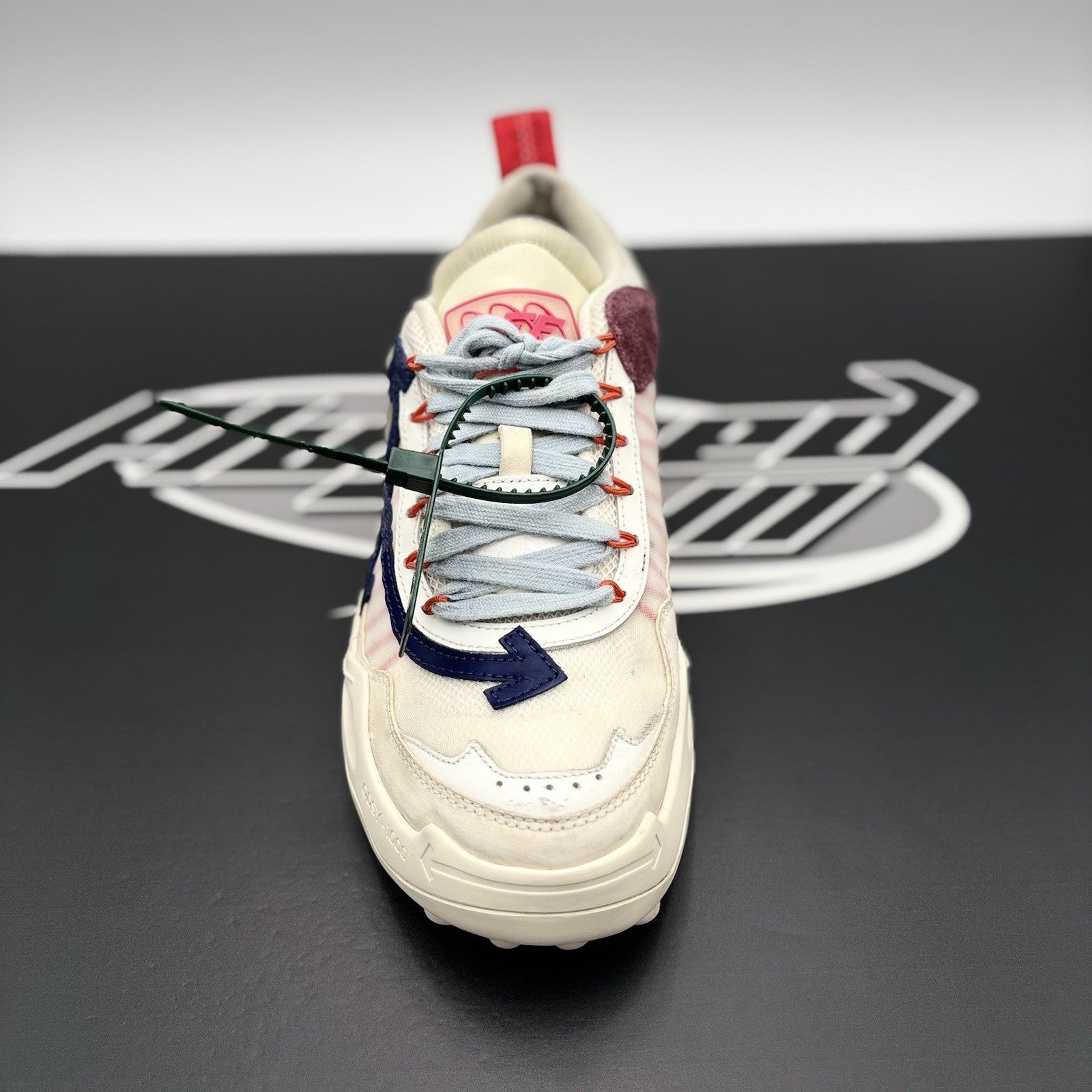 Size 43 (10 US) Off-White Odsy-1000 ' White Multi ' | GREAT CONDITION!