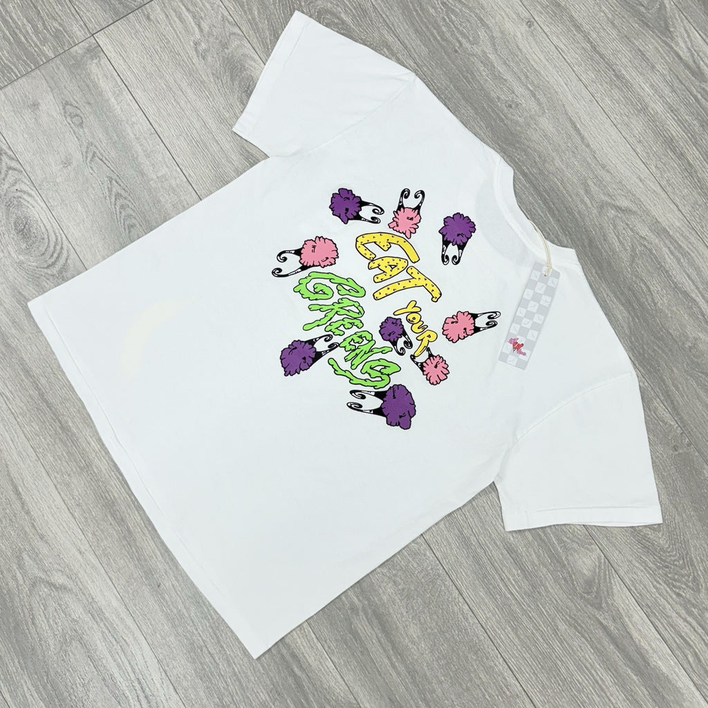 Size M - Anti Promo Eat Your Greens T-Shirt ' White ' | BRAND NEW!