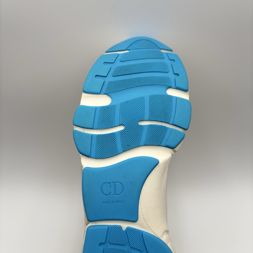 Size 43 (10 US) - Dior B22 Sneaker ' Cream, Light Blue ' | SUPER CLEAN!