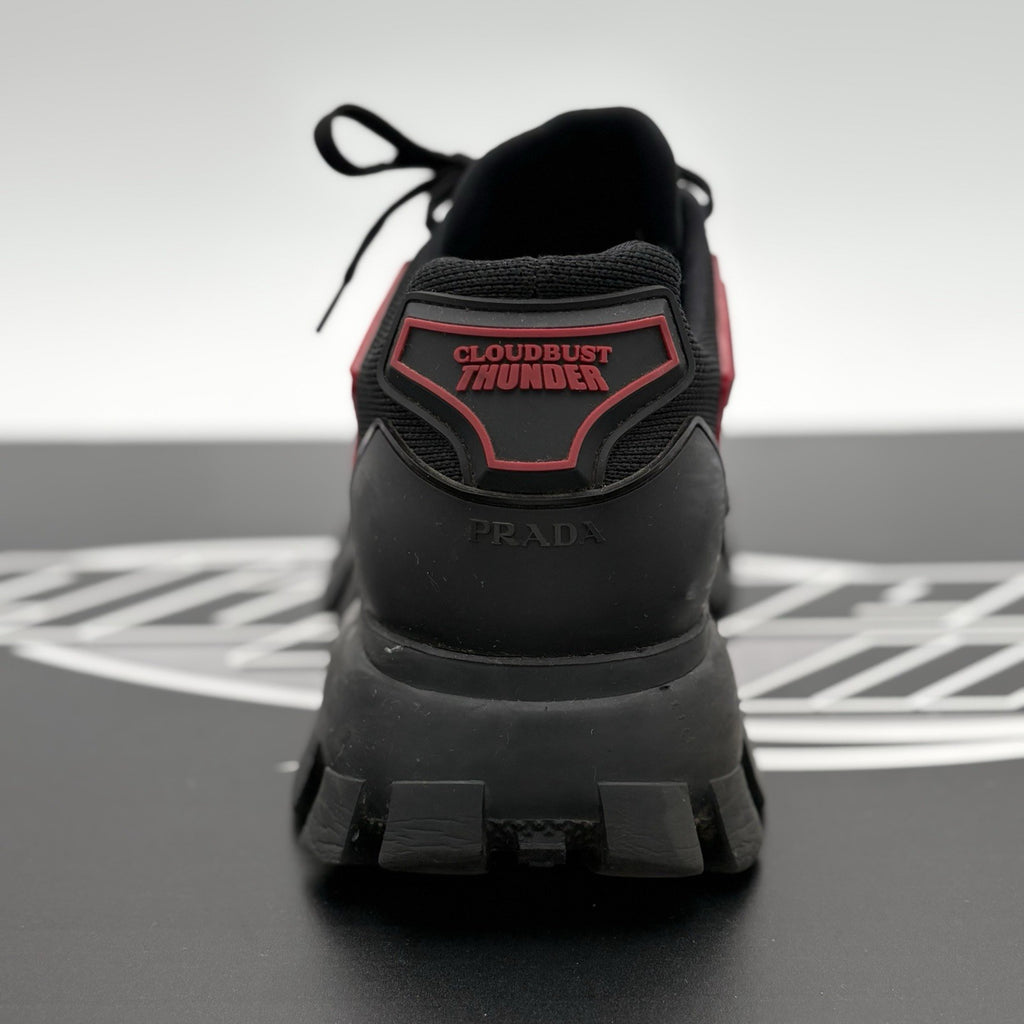 Size 9 UK (10 US) - Prada Cloudbust Thunder ' Red Black ' | GREAT CONDITION!