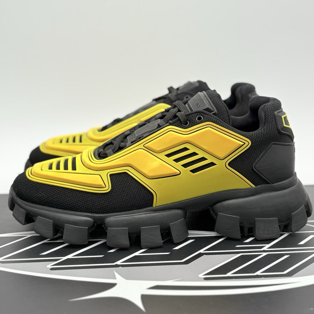 Size 9 UK 10 US) - Prada Cloudbust Thunder ' Yellow Black ' | SUPER CLEAN!