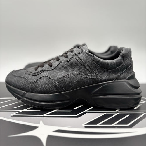 Size 10 G (10.5 US) - Gucci Rhyton ' Monogram Black ' | GREAT CONDITION!