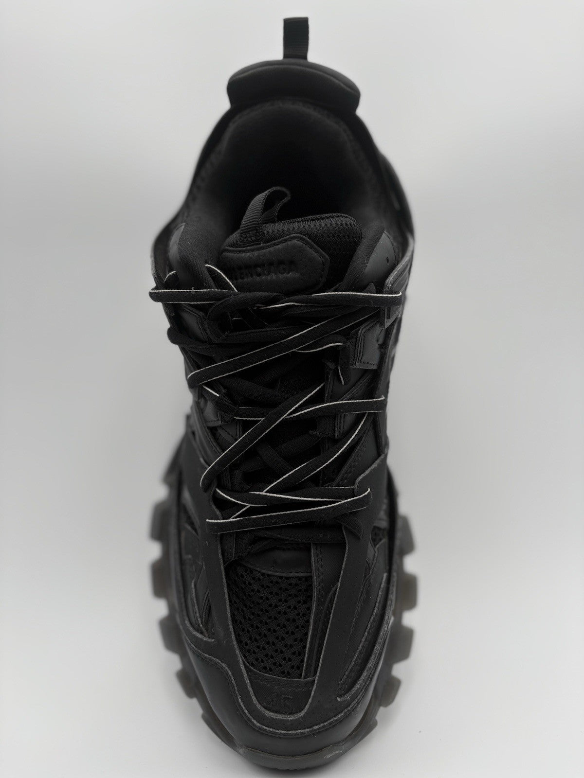 Size 45 (12 US) - Balenciaga Track Sneaker Clear Sole ' Black ' | SUPER CLEAN!