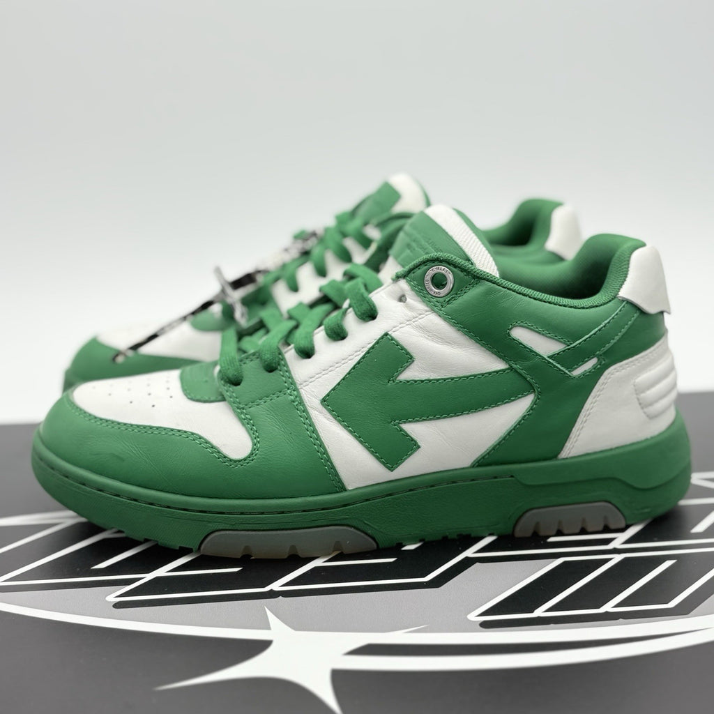 Size 42 (9 US) Off-White Out of Office ' Green White ' | GREAT CONDITION!