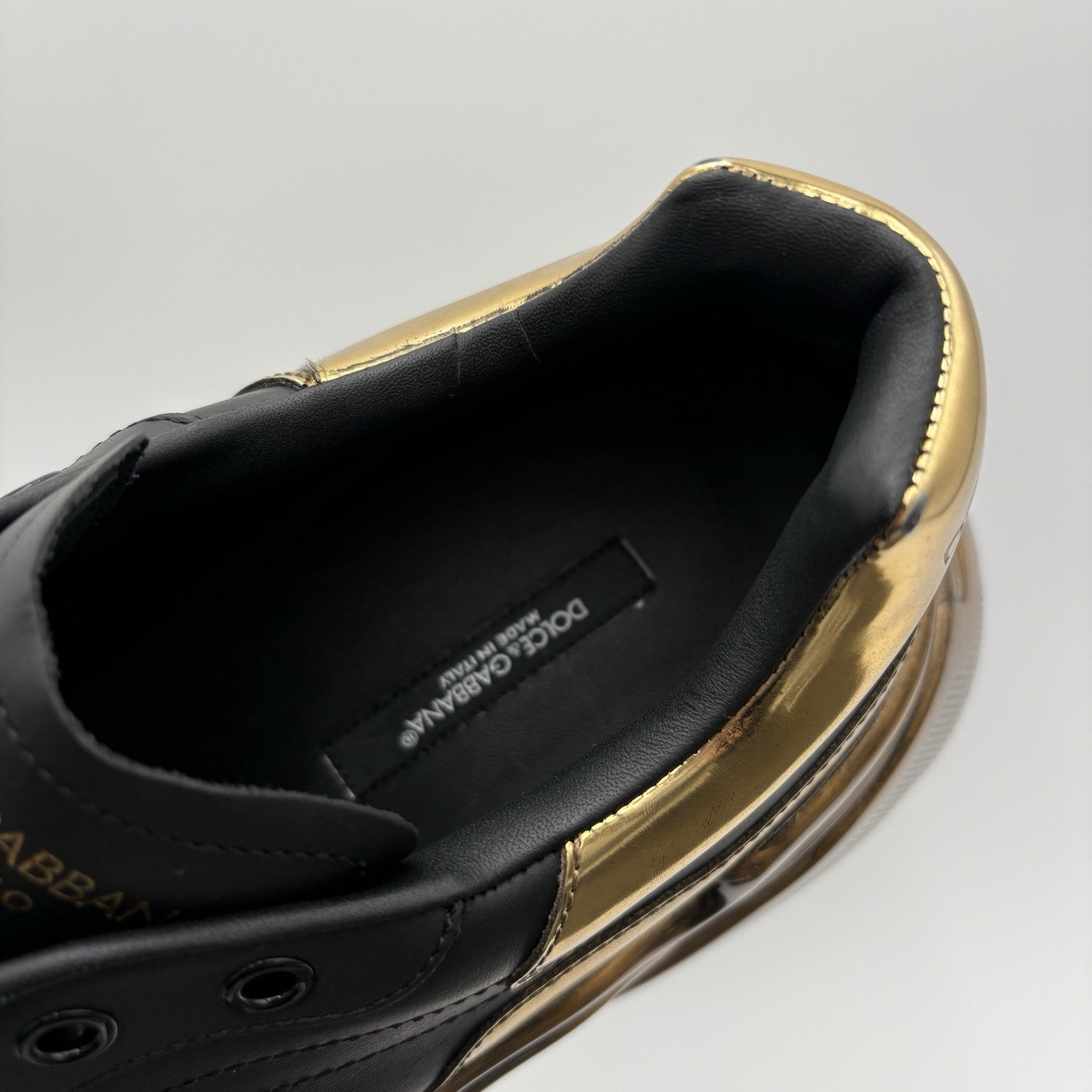 Size 10 UK (11 US) - Dolce Gabbana Daymaster ' Black Gold ' | EXCELLENT COND!