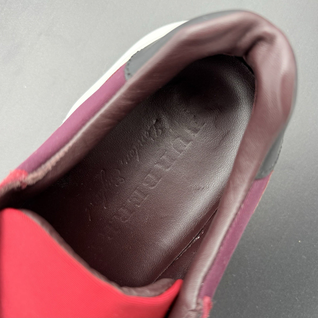 Size 43.5 (10.5 US) - Burberry Regis Sneaker ' Red Black ' | GREAT CONDITION!