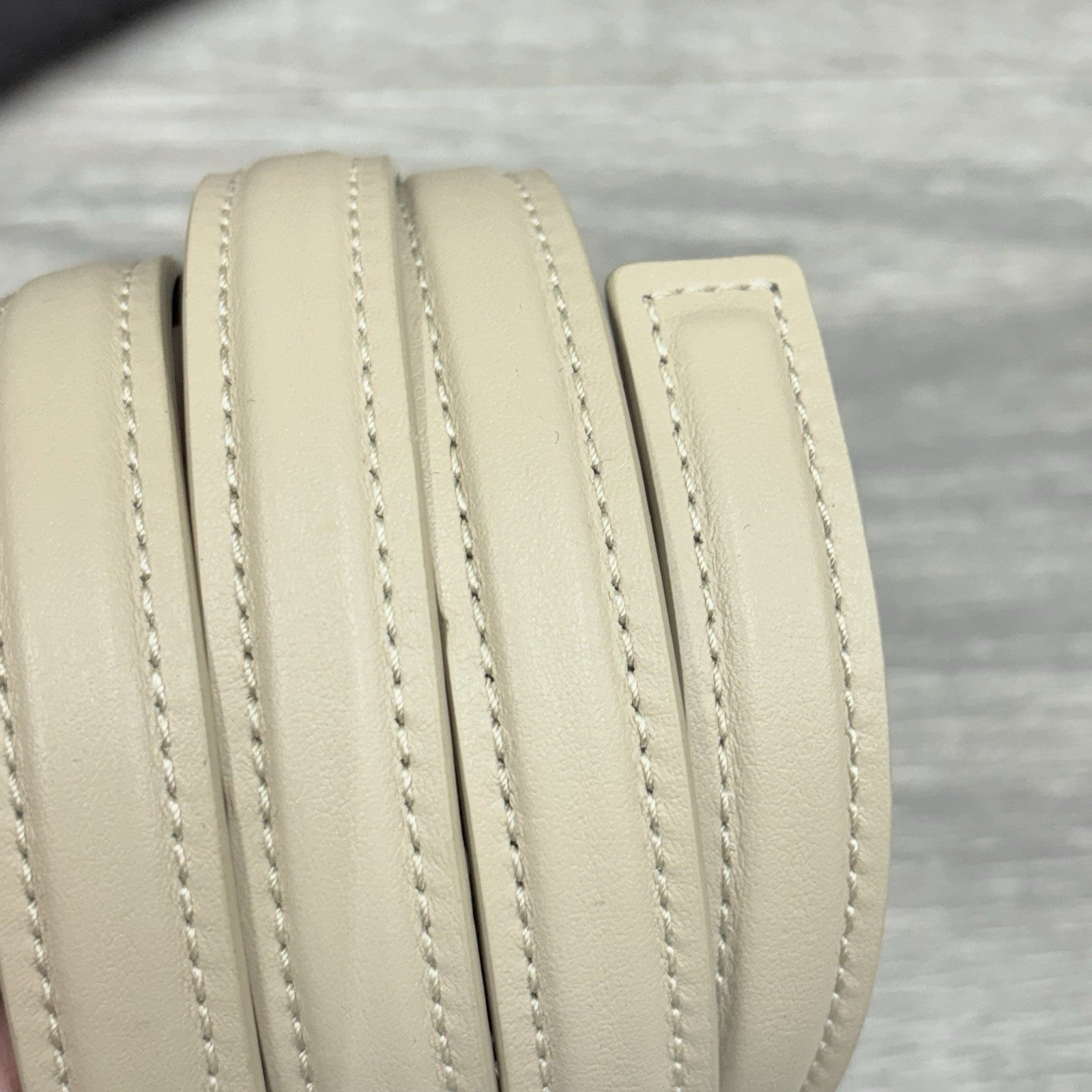 Amiri Nappa Belt ' Alabaster ' | BRAND NEW!