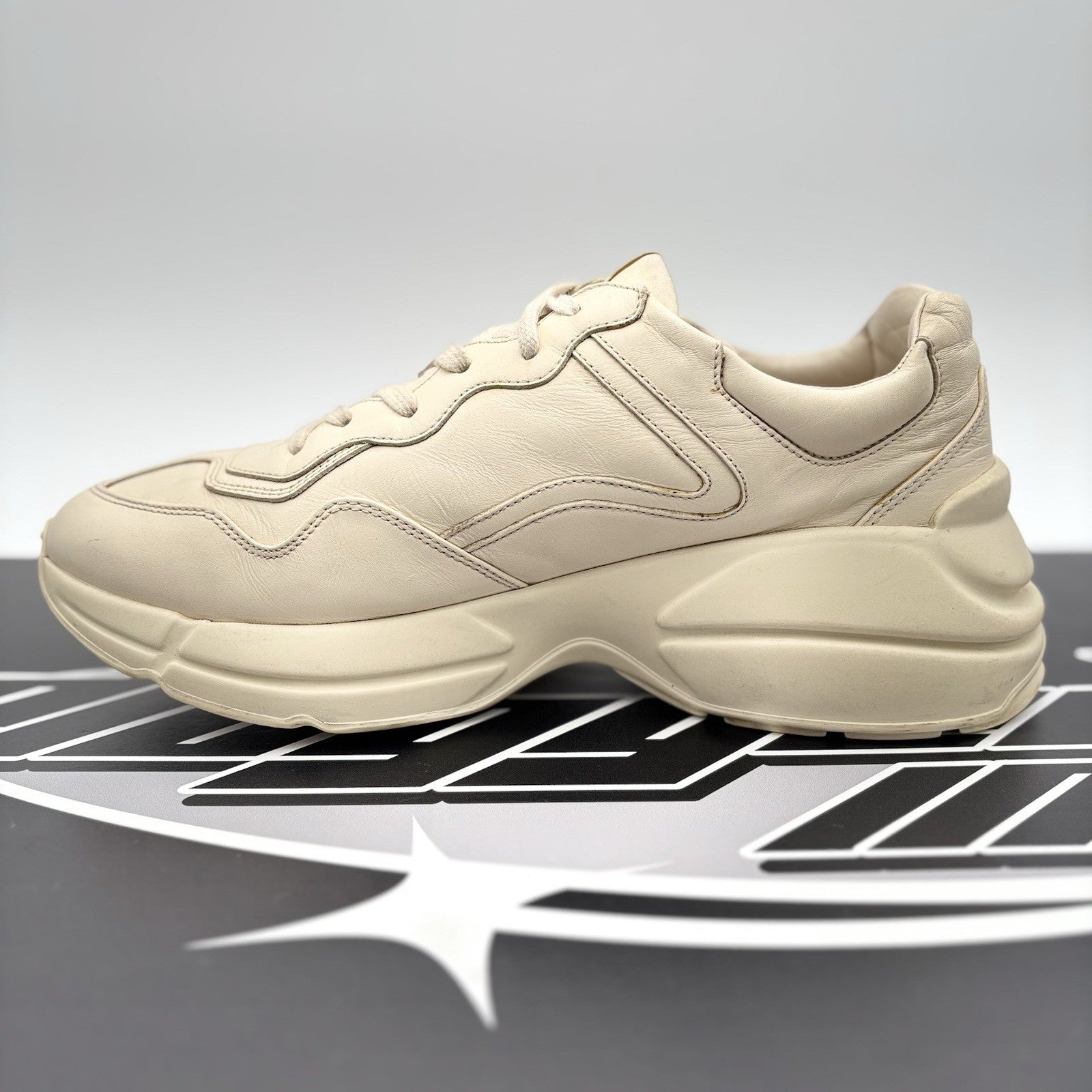 Size 7.5 G (8 US) Gucci Rhyton GG  ‘ Gucci logo ’ | GOOD CONDITION!