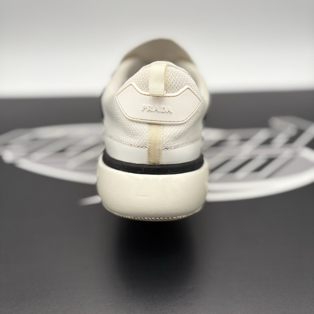 Size 6.5 UK (7.5 US) - Prada Cloudbust Sneaker ' White Black ' | GOOD CONDITION!