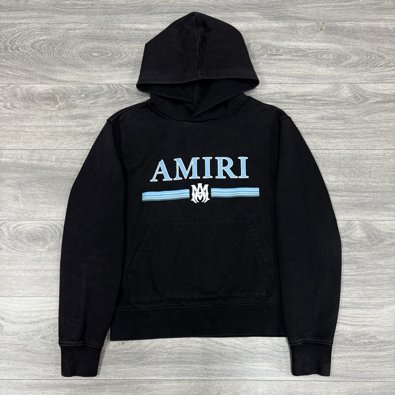 Size M - Amiri Bar Logo Hoodie ' Black ' | GREAT CONDITION!