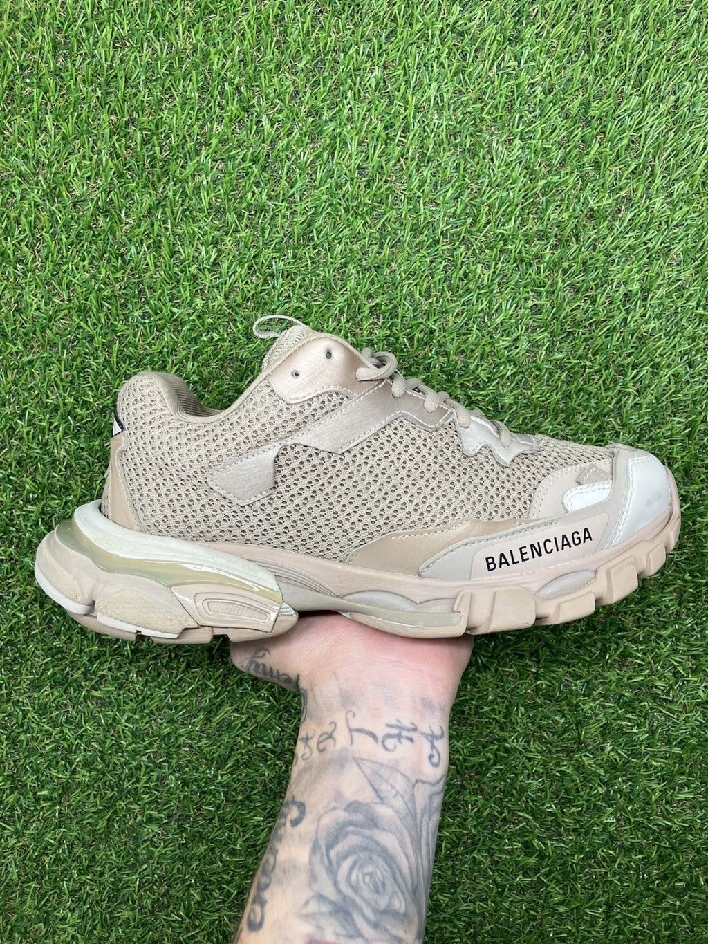 Size 38 - Balenciaga Track.3 ' Beige ' | GREAT CONDITION!