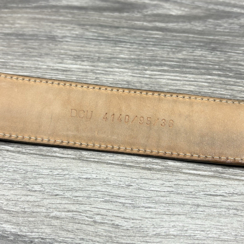 Versace Medusa Buckle Leather Belt | GOOD CONDITION!