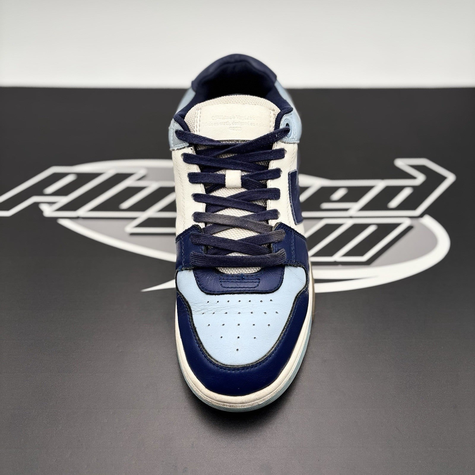 Size 42 (9 US) Off-White Out Of Office ' Blue White '