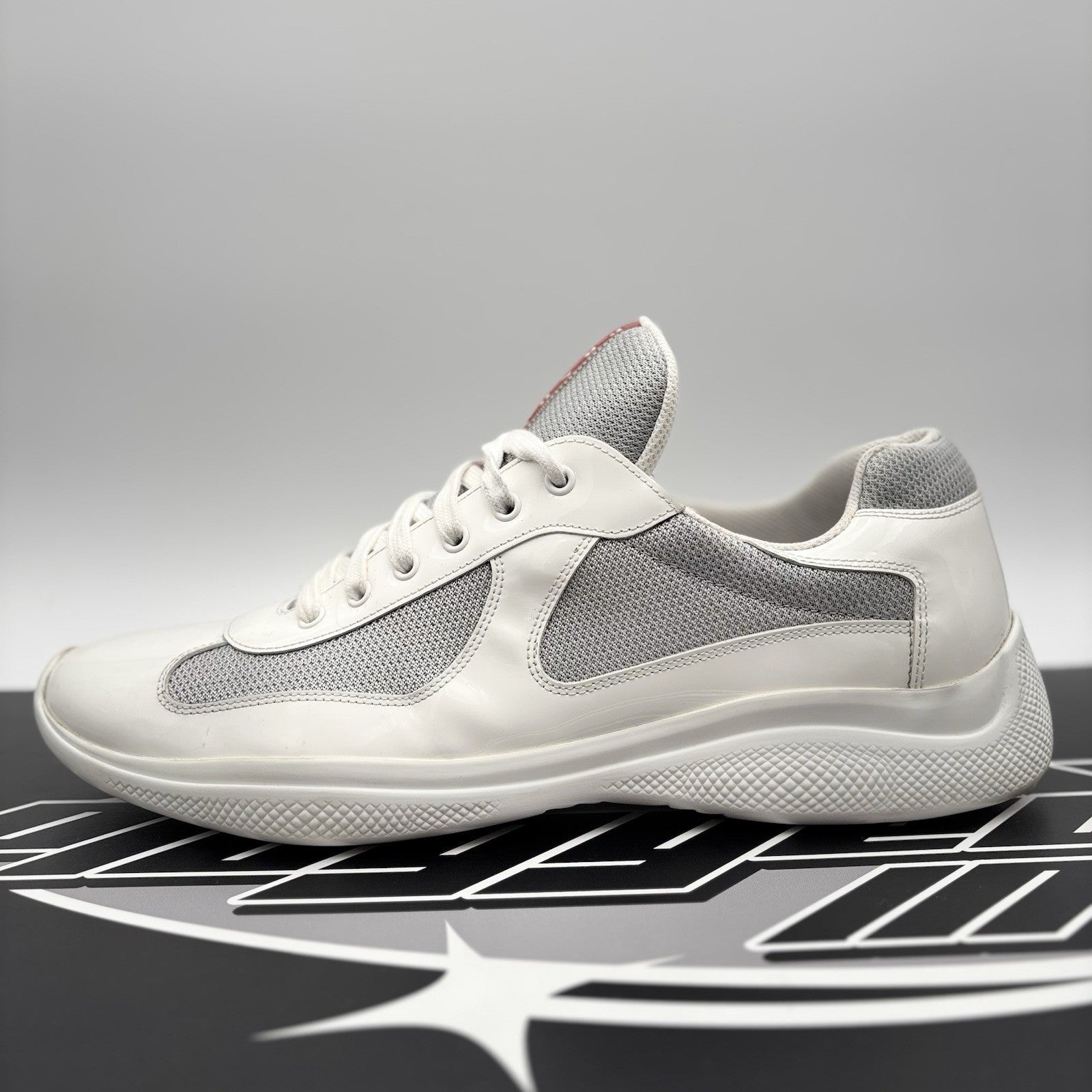 Size 14.5 UK (15.5 US) - Prada Americas Cup ' White ' | GOOD CONDITION!