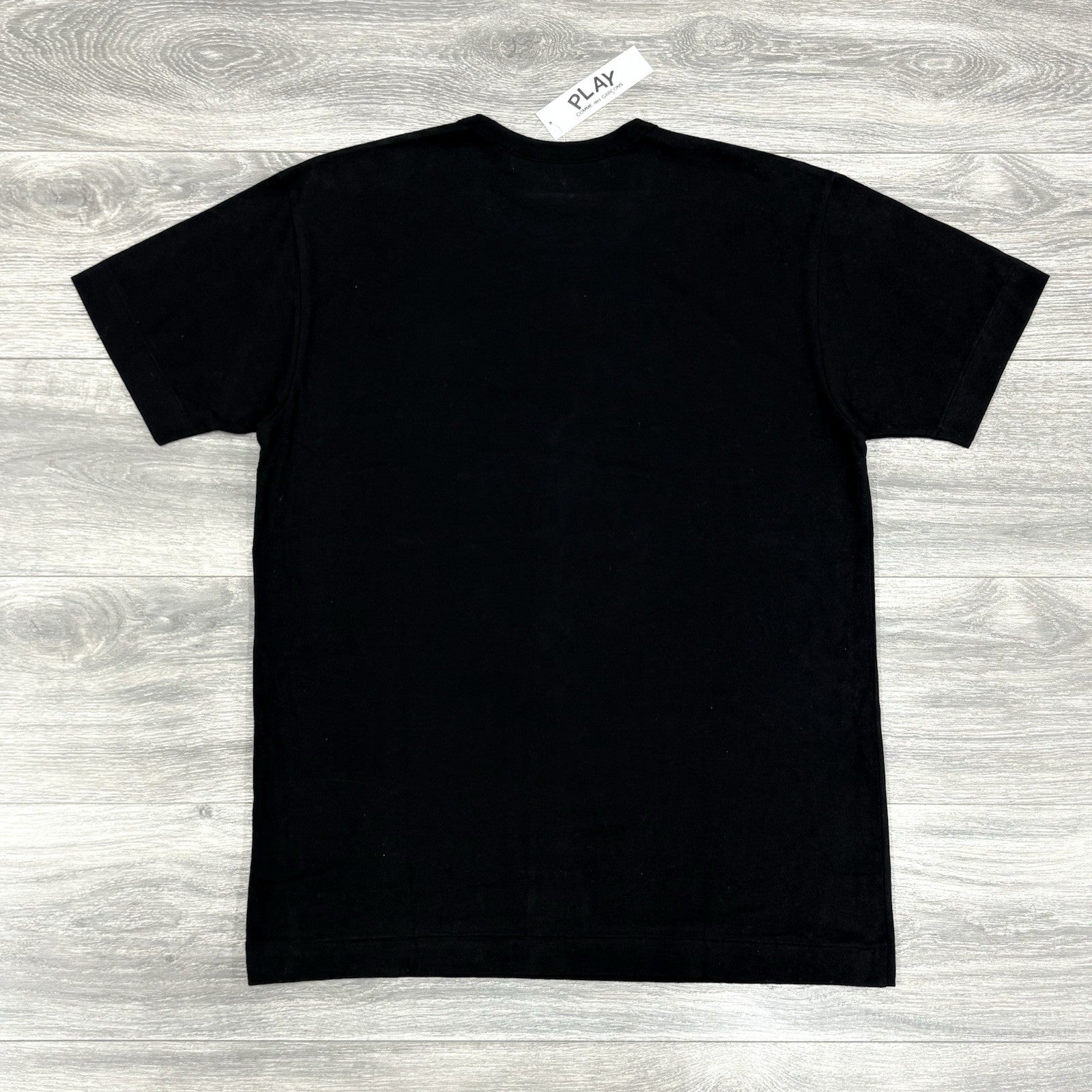 Size XL - Comme Des Garçons Play T Shirt ' Black Gold ' | NEW!