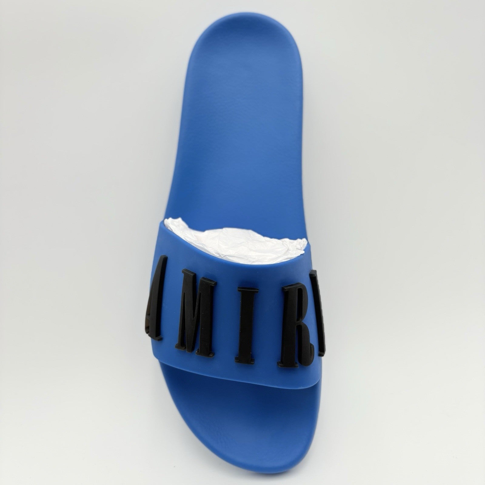 Size 45 - Amiri Logo Slides ' Blue ' | BRAND NEW!