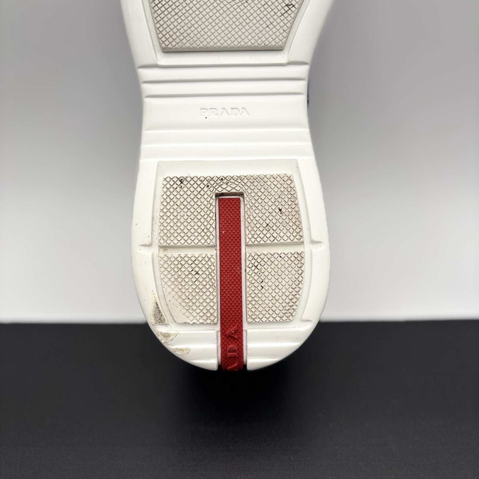 Size 7 UK (8 US) - Prada Americas Cup ' Aviation Blue, Silver' | GOOD CONDITION!