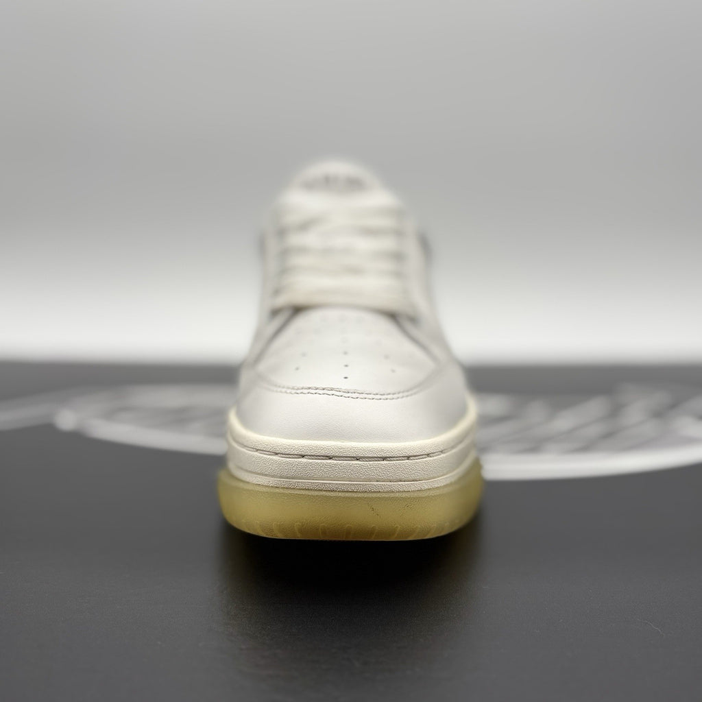 Size 43 (10US) - Amiri Stadium Low Top Sneakers ‘ White , Black ‘ | GOOD COND!