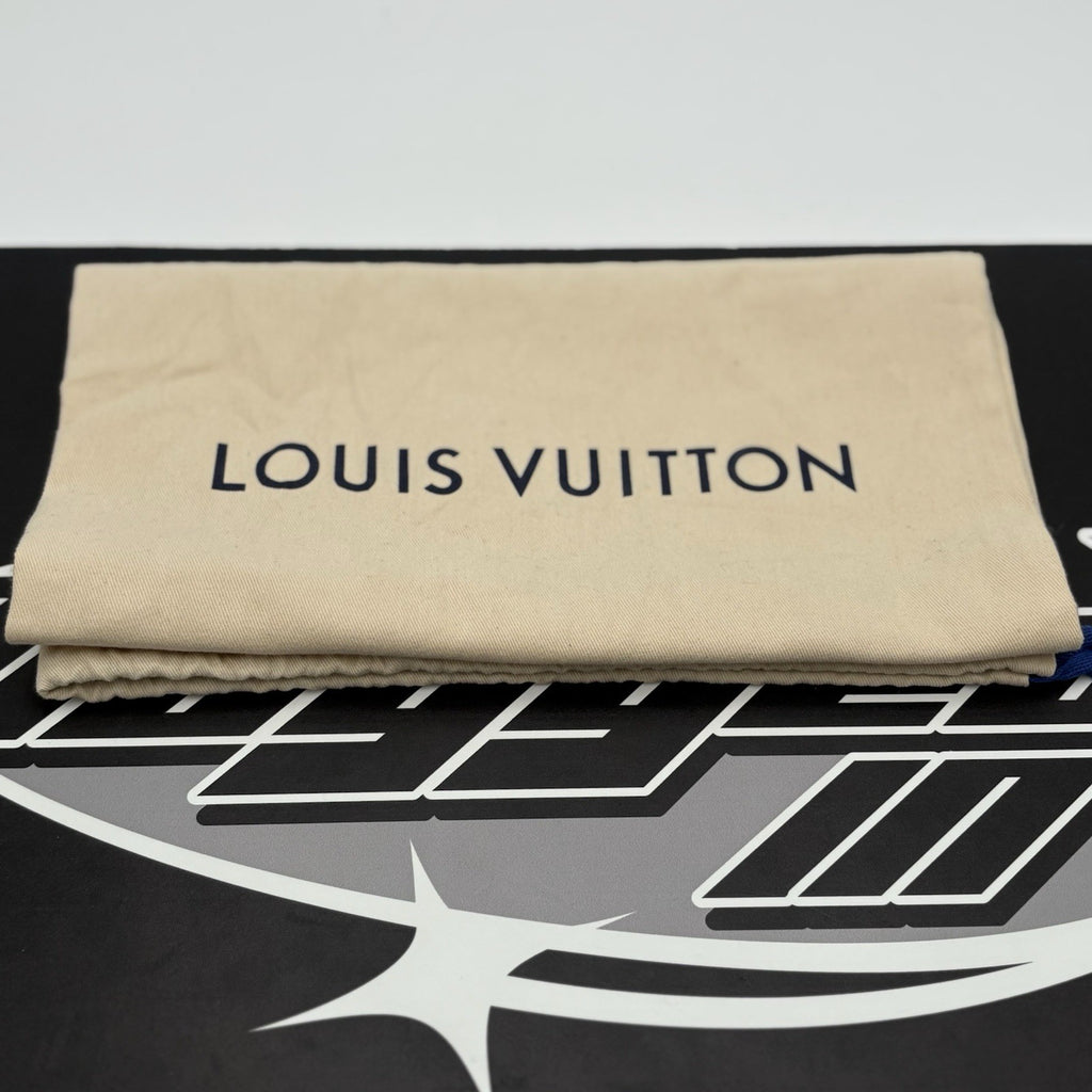 Size 9.5 LV (10.5-11 US) Louis Vuitton Trainer  ' Black Grey ' | SUPER CLEAN!