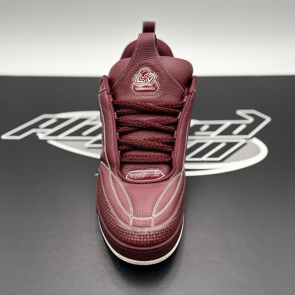 Size 13 LV (14-14.5 US) Louis Vuitton Skate ' Bordeaux Red ' | GREAT CONDITION!