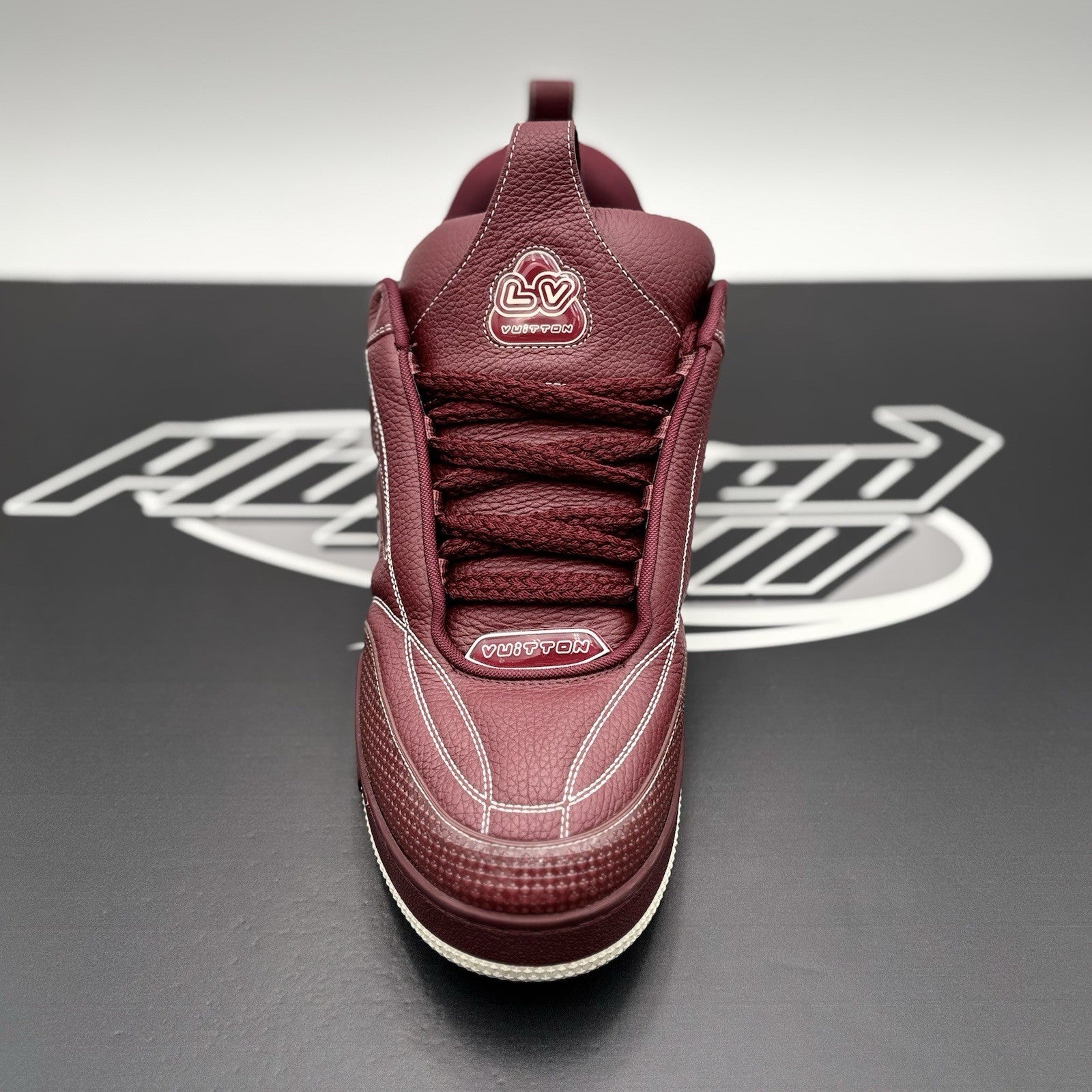 Size 13 LV (14-14.5 US) Louis Vuitton Skate ' Bordeaux Red ' | GREAT CONDITION!